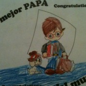 El regalo del enano para papá