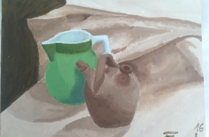 Mi primer cuadro al óleo