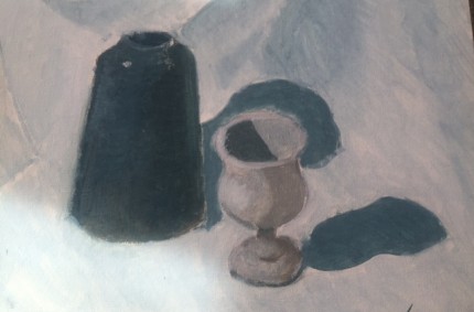 Mi primer cuadro al óleo