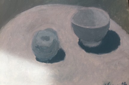 Mi primer lienzo al óleo